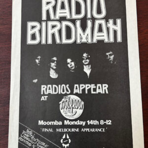 Radio Birdman - Radios Appear ‘Final Melbourne Appearance’ 1977